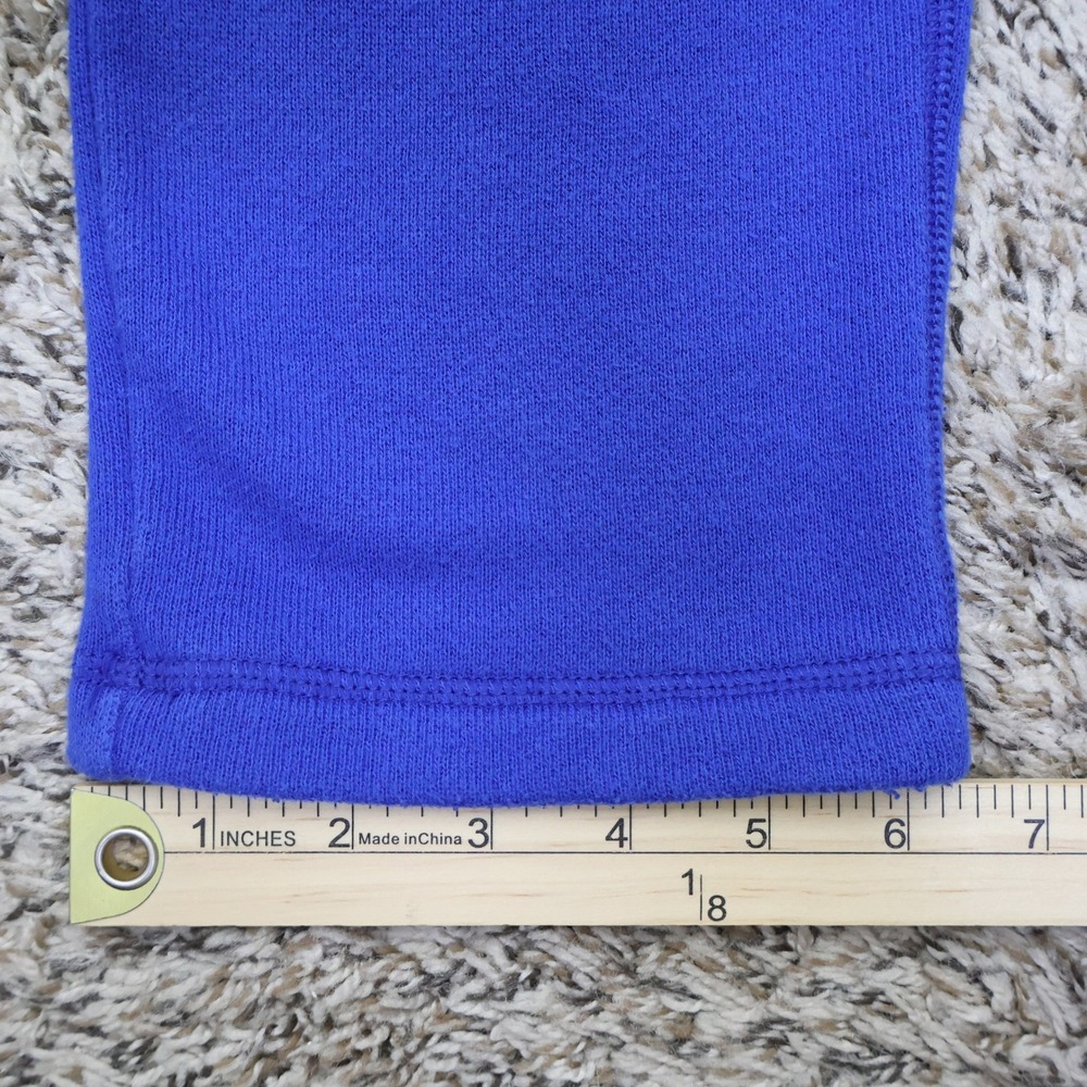 Abercrombie & Fitch‎ Logo Embroidered Sweatpants XS Royal Blue Fleece Joggers - Picture 10 of 11
